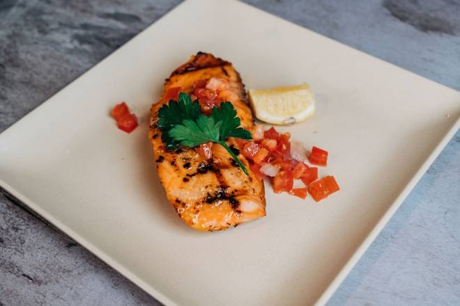 Order Side Salmon food online from The Great Greek Mediterranean Grill store, Westminster on bringmethat.com
