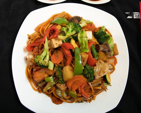 Order Vegetarian Entree (Build Your Own Bowl) food online from GK Grill Mongolian Taste store, National City on bringmethat.com