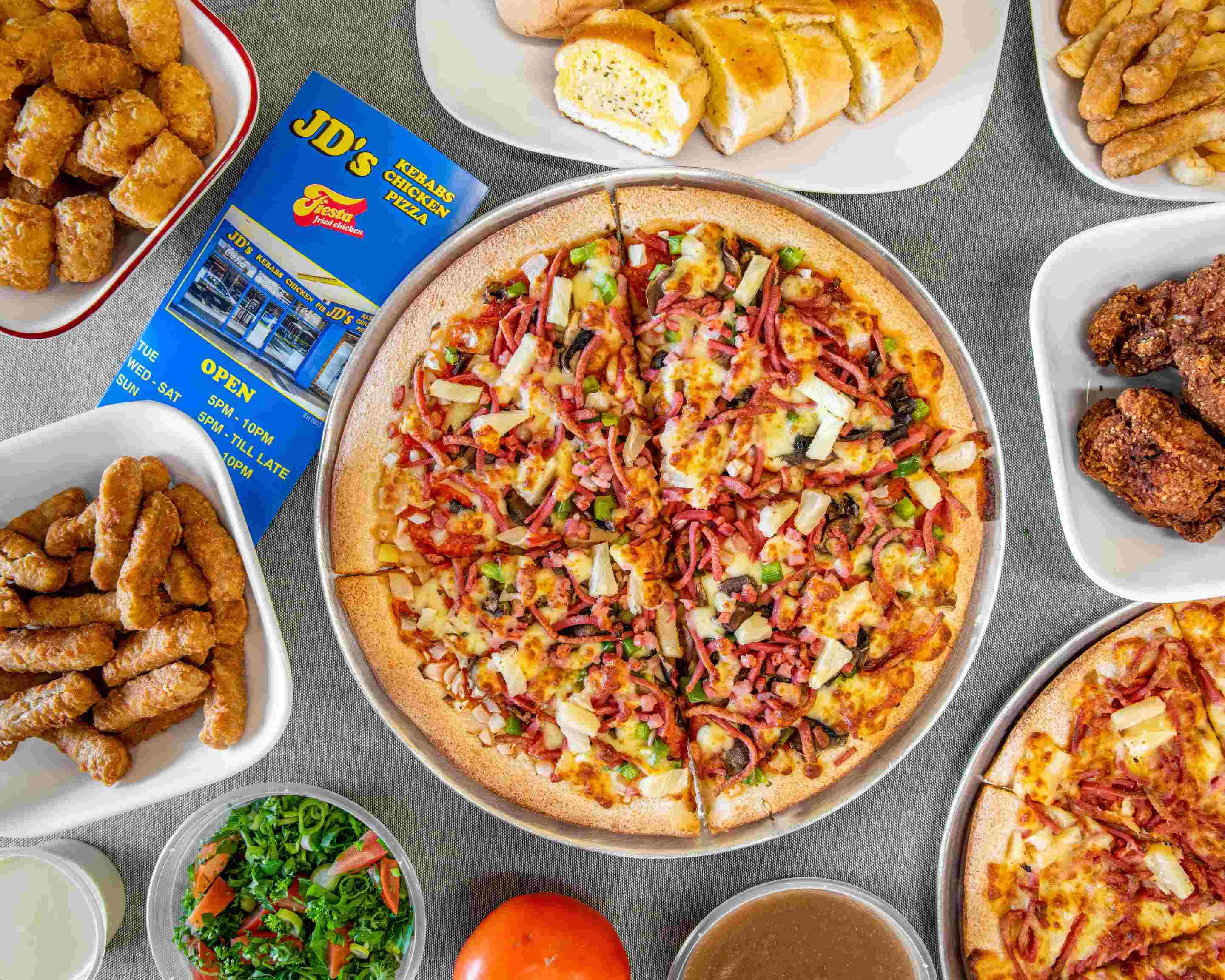 Pizza on Baylis Restaurant Menu Takeout in Wagga Wagga Delivery