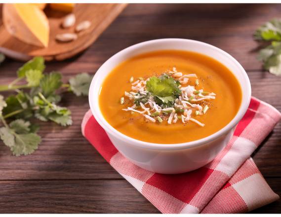 Order Pumpkin Cream Soup food online from Central Park Food Station store, Doral on bringmethat.com