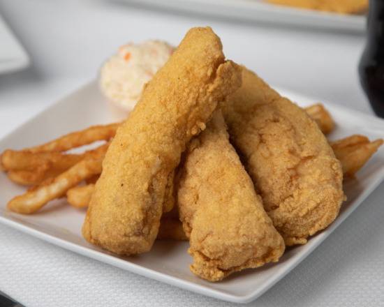 Order Cod Dinner food online from Hook Fish & Chicken store, Homestead on bringmethat.com