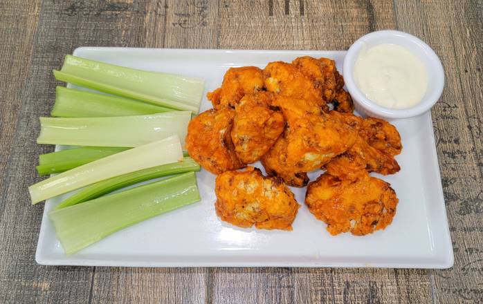 Order Vegan Cauliflower Buffalo Bites (large) food online from Pizzanada store, Bloomfield on bringmethat.com