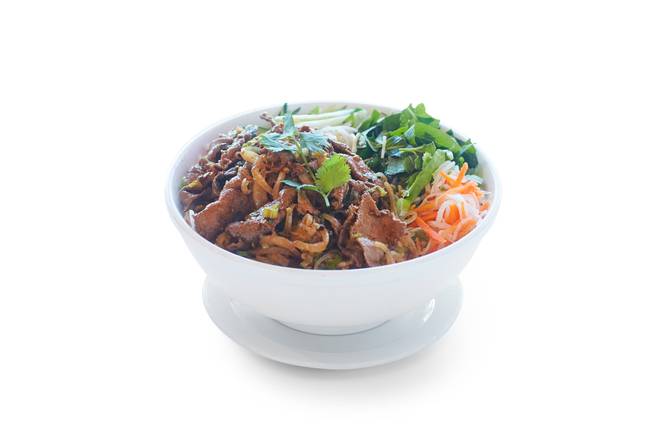 Order Stir Fried Beef (Bún Bò Xào) food online from Pho Hai Duong store, Annandale on bringmethat.com