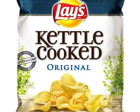 Order Lays Kettle cooked original 2.5oz food online from Fresko Market store, Miami on bringmethat.com