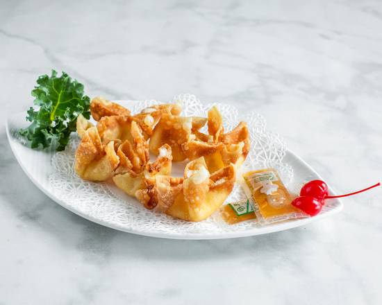 Order Crab Rangoon (6 pcs) food online from Ninja Japanese Sushi Bar & Steak House store, Chesterfield on bringmethat.com