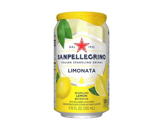 Order Pellegrino Sparkling- Juice Limonata food online from Mas Veggies Vegan Taqueria store, Hollywood on bringmethat.com