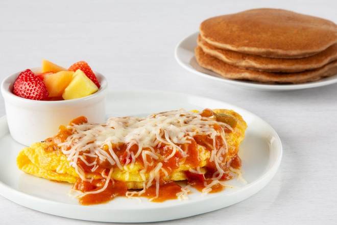 Order Garden Veggie Omelette* food online from Village Inn store, Springfield on bringmethat.com