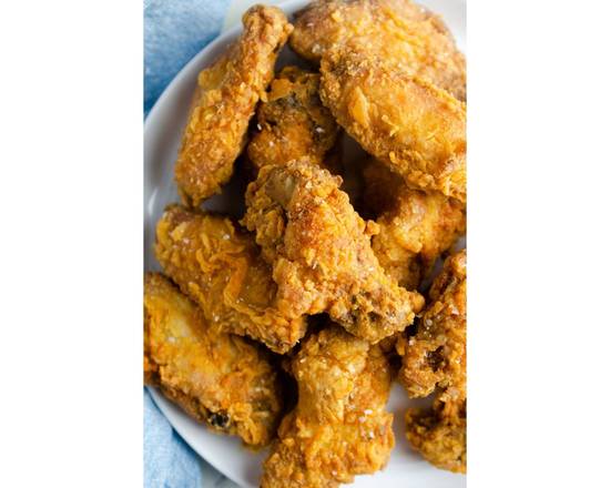 Order Wings Only (8 pcs) food online from Da White House Food Truck store, New Orleans on bringmethat.com
