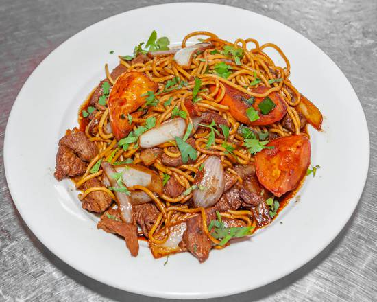 Order Beef Sauteed Noodles food online from La Granja store, Hollywood on bringmethat.com