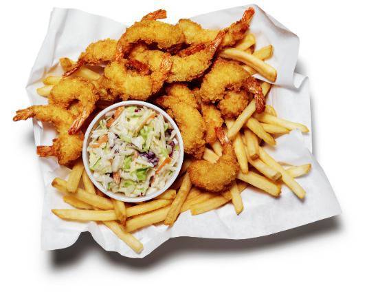 Order Crunchy Shrimp Basket food online from A&W Restaurant store, Tampa on bringmethat.com