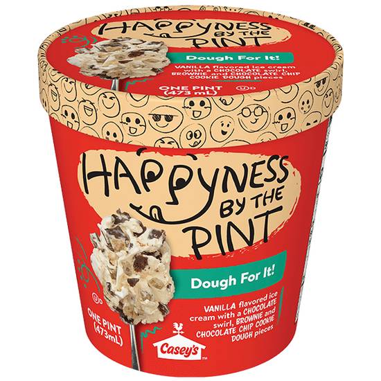 Order Happyness by the Pint Dough for It Ice Cream, 16oz food online from Caseys Carry Out Pizza store, Eldridge on bringmethat.com