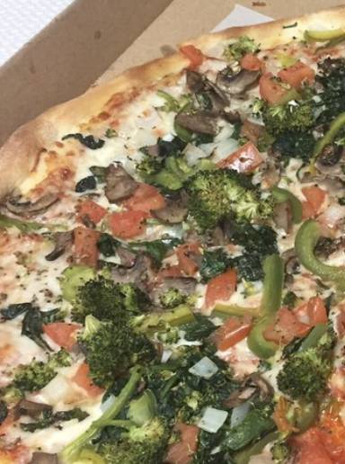 Order The Loaded Veggie Pizza food online from Biggie's Pizza store, Jacksonville Beach on bringmethat.com