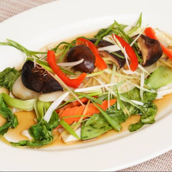 Order Steam filet sole fish ( est. 20 mins) food online from Hot Thai Restaurant store, Los Angeles on bringmethat.com