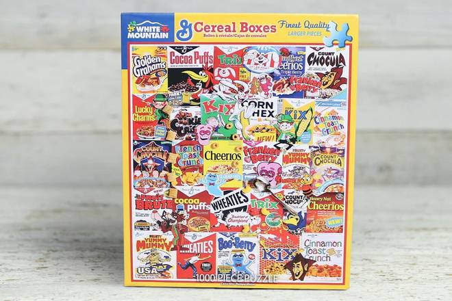 Order Family Night Cereal Boxes Puzzle food online from Cracker Barrel Old Country Store store, Somerset on bringmethat.com