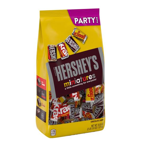 Order Hershey's Miniatures Assorted Chocolate Party Bag, 37.44 OZ food online from Cvs store, WESTON on bringmethat.com