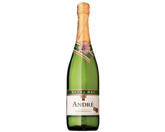 Order Andre EXTRA Dry, 750mL sparkling wine (10.5% ABV) food online from Golden Ox Liquors store, Saint Augustine on bringmethat.com