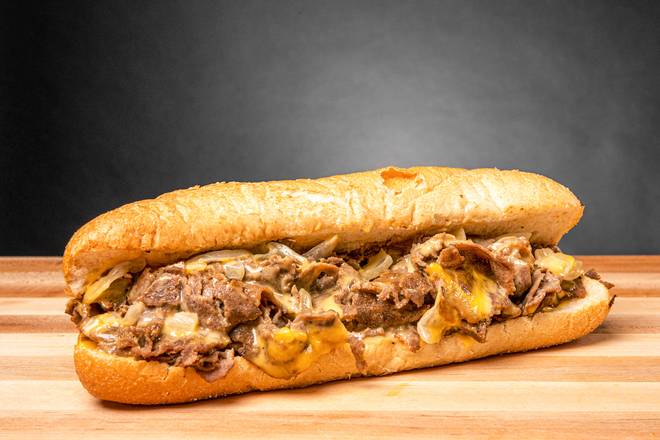 Order Big Fattie Philly Cheesesteak food online from Fatties Philly Cheesesteaks store, San Marcos on bringmethat.com