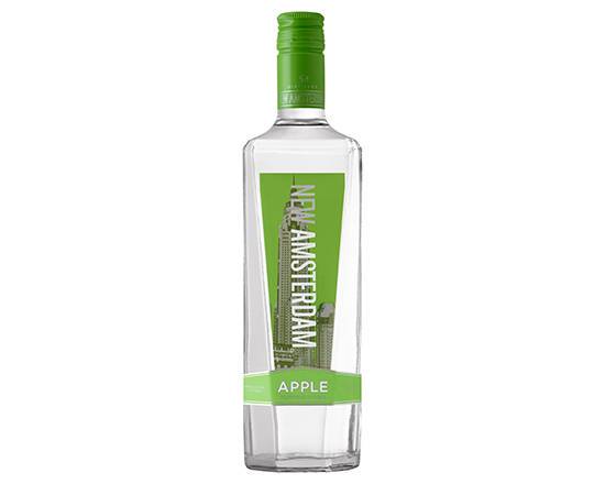 Order New Amsterdam Apple Flavored, 750mL vodka (35.0% ABV) food online from Mustang Liquor & Jr Market store, Los Angeles on bringmethat.com