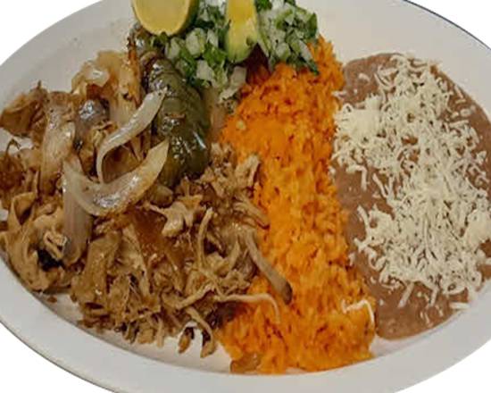 Order Carnitas - Plate(Plato) food online from Gonzalo Taqueria Y Carnitas store, Lake Worth on bringmethat.com