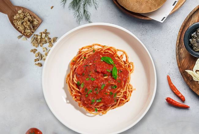 Order Tomato Tomata Spaghetti food online from Hasta Pasta! store, San Francisco on bringmethat.com