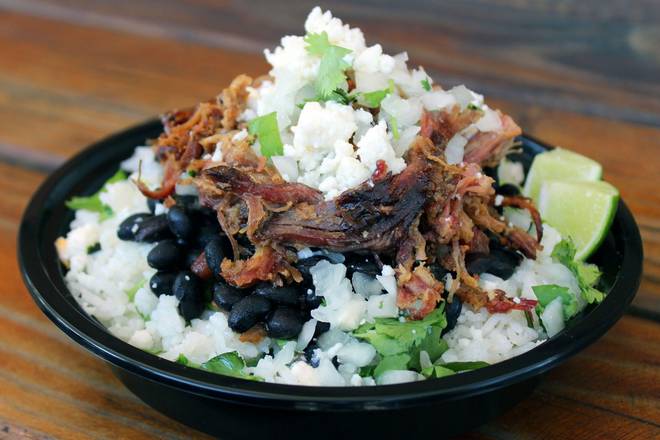 Order #5 Brisket Bowl food online from R Taco store, Minneapolis on bringmethat.com