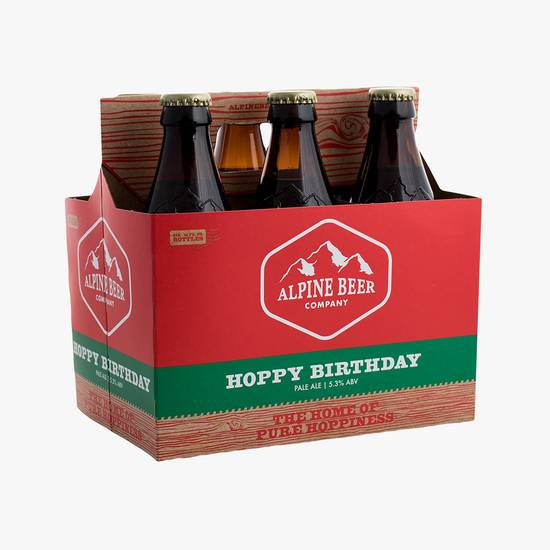 Order Alpine Hoppy Birthday Pale Ale food online from The Village Store store, San Diego on bringmethat.com