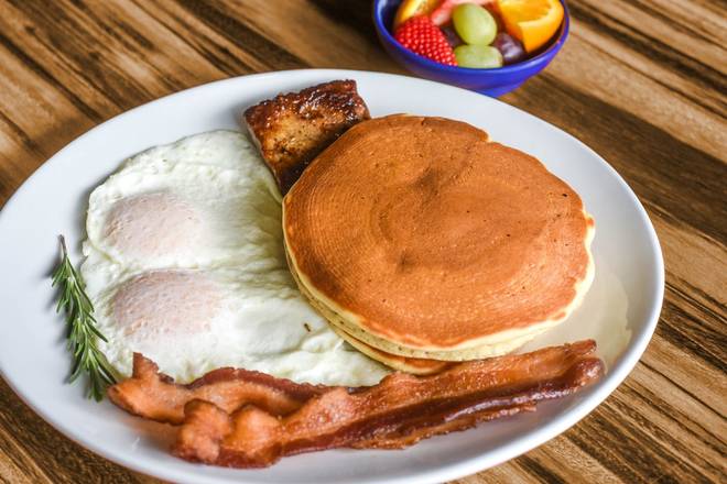 Order The Kerbey Lane Combo* (GF) food online from Kerbey Lane Cafe store, Austin on bringmethat.com