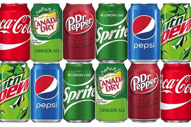 Order 12oz Can Of Soda food online from Rey Tacos store, Lantana on bringmethat.com
