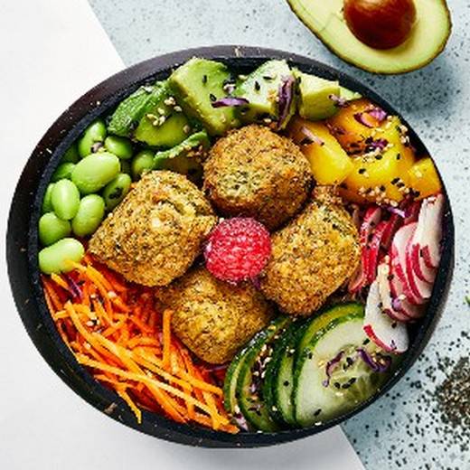 Poke falafel