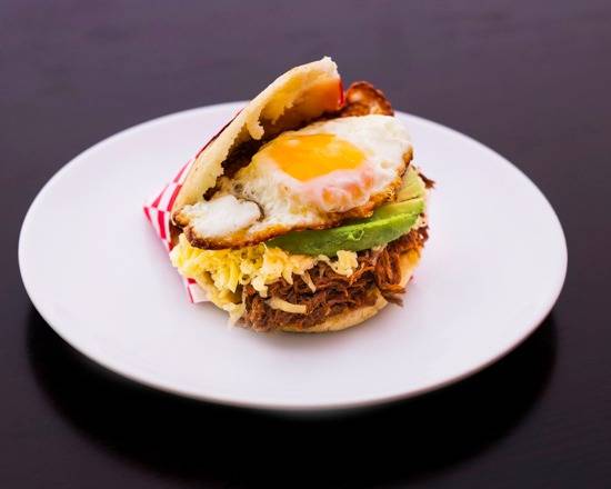 Order Arepa super pelua food online from Avila Bistro store, Aventura on bringmethat.com