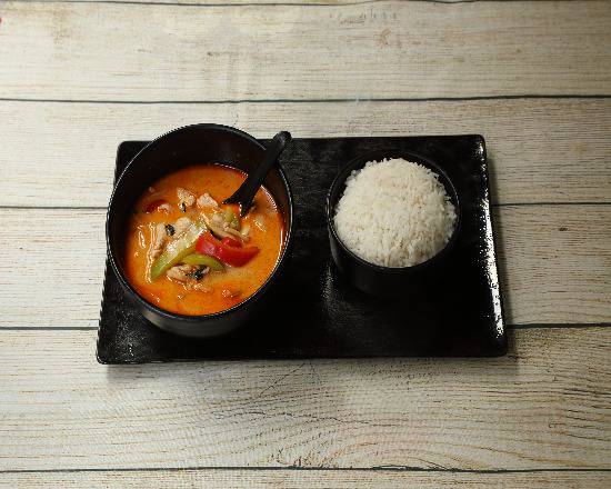 Riz sauté au basilique