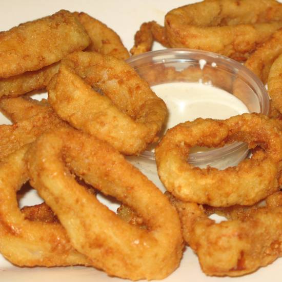 Order Crispy Calamari food online from The Fancy Fish store, San Diego on bringmethat.com