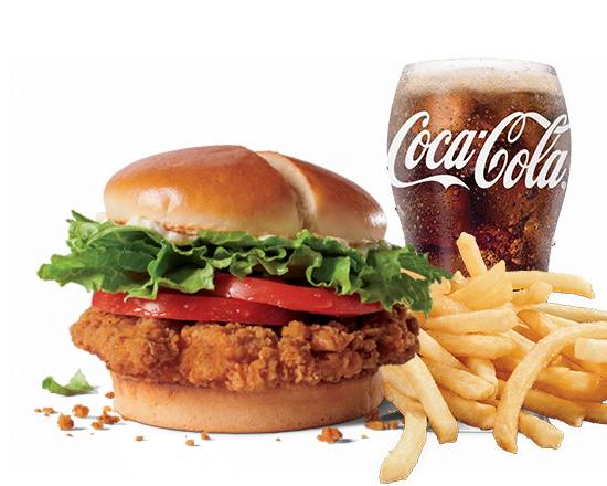 Order Large Jack's Spicy Chicken® Combo food online from Jack In The Box store, Nashville on bringmethat.com