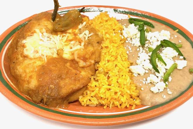 Order Chile Relleno Combo food online from Mariana's store, Las Vegas on bringmethat.com