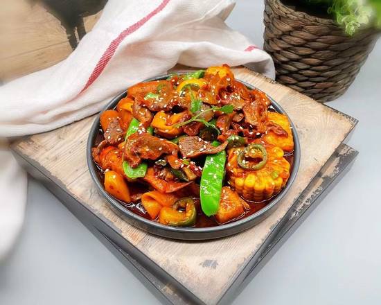 Order 提督香锅爆鸡胗TIDU chicken gizzard  ️️樂 food online from Fashion Wok store, Sunnyvale on bringmethat.com