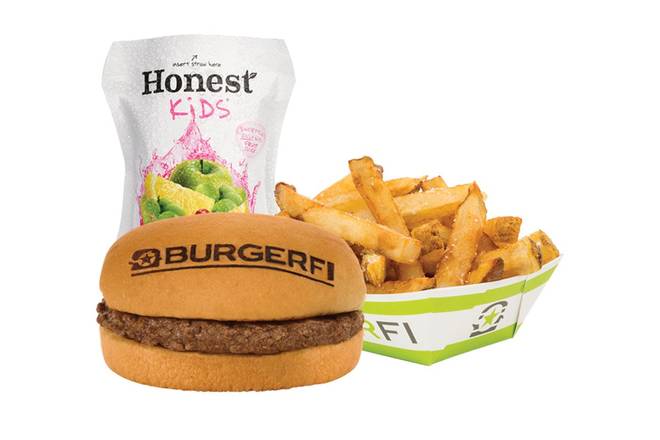 Order KIDS BURGER MEAL food online from BurgerFi-Lakewood Ranch store, Bradenton on bringmethat.com