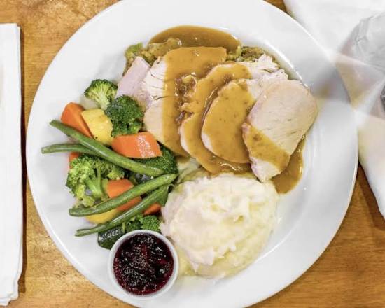 Order All American Turkey Dinner food online from Buttercup Kitchen Family Restaurant store, Vallejo on bringmethat.com