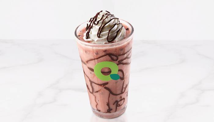 Order Chocolate Strawberry Smoothie 16oz food online from QuickChek store, Howell on bringmethat.com