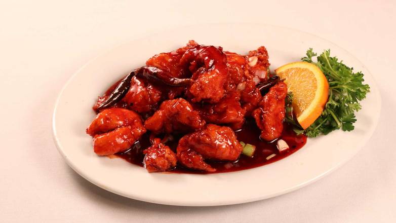 Order General Tso Hunan Chicken food online from Chef Chan's store, Spring on bringmethat.com