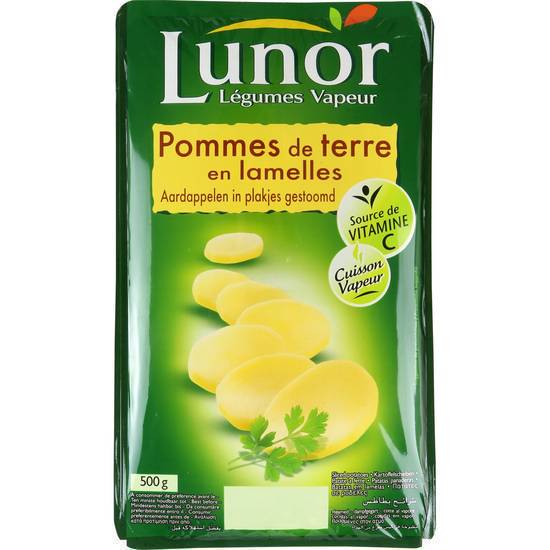 LUNOR POMMES DE TERRE EN LAMELLES 500G
