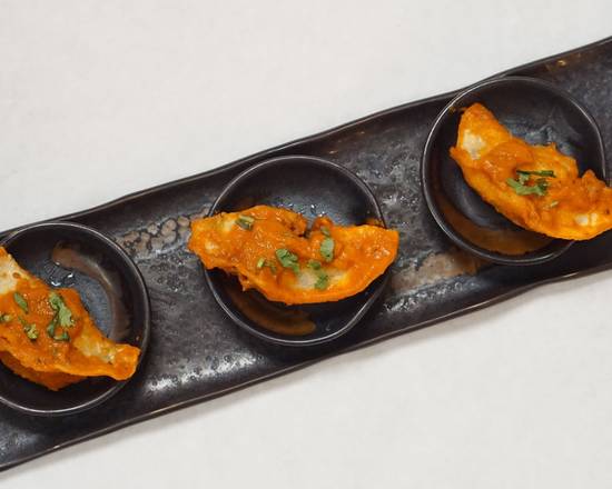 Order Momos (3 pcs) food online from Inchin Bamboo Garden store, San Ramon on bringmethat.com
