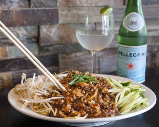 Order Dan Dan Noodles 
 food online from Saba's Grill & Wok store, Houston on bringmethat.com