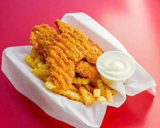 Order Chicken and Fries (2 pcs) food online from Zip Drive-In - Cheney store, Cheney on bringmethat.com