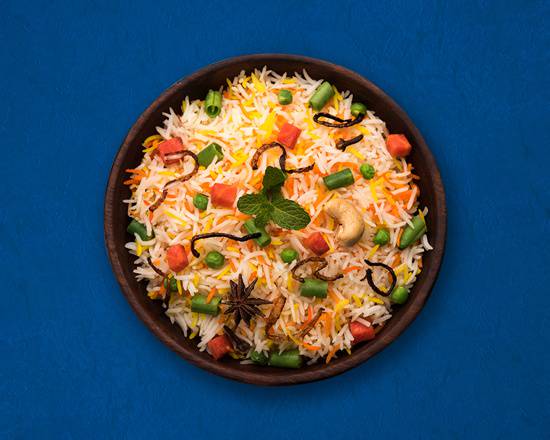 Order Veggie Biryani(Vegan) food online from Vegan Indian Village store, Woodbury on bringmethat.com