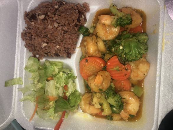 Order SHRIMP DINNER  food online from Inn At The Border store, Mount Vernon on bringmethat.com