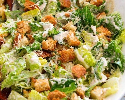 Order Caesar Salad food online from Mama Mia Italian Cuisine store, Knoxville on bringmethat.com