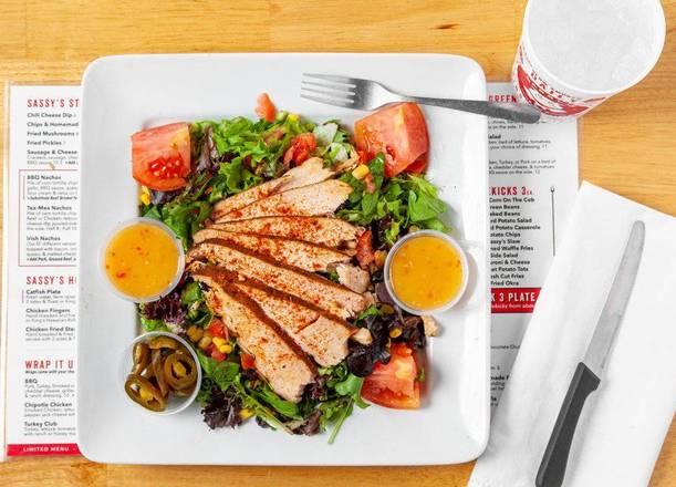 Order Rio Chicken Salad food online from Sassy's BBQ & Grille store, Fayetteville on bringmethat.com