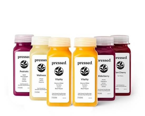 Order 6 Shot Bundle food online from Pressed store, New York on bringmethat.com