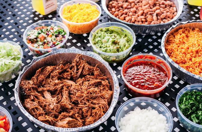 Order Taco Bar - 6 people food online from La Palmera store, seattle on bringmethat.com