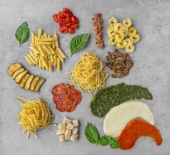 Order Create Your Own Pasta food online from Pummarola store, Coral Gables on bringmethat.com